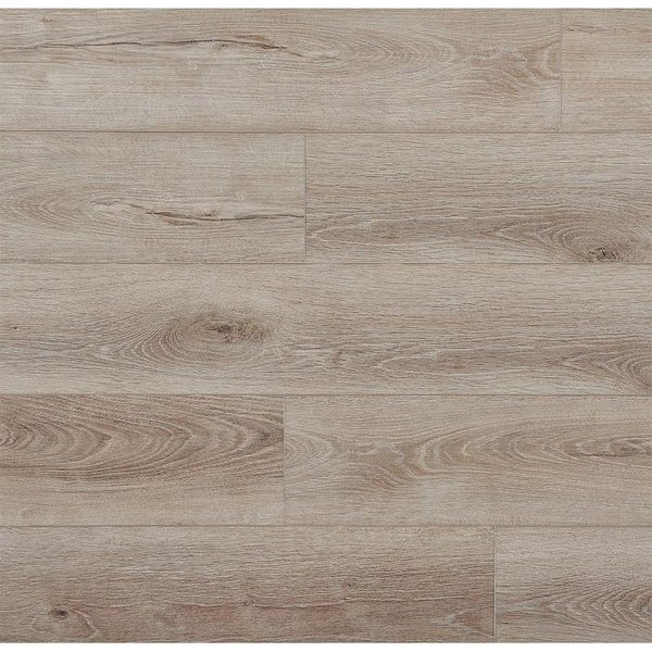 Healthier Choice Flooring Luxury Plank, 48 in L, 7 in W, Beveled Edge, Wood Look Pattern, Vinyl, Ocean View CVP103S07